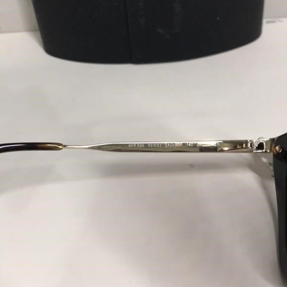 New Authentic Prada PR53S 2AU-3D0 – Havana Brown Gradient Cat-Eye Sunglasses - Picture 13 of 13